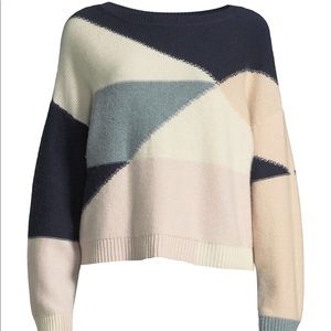 Joie “Megu” colorblock sweater NWT